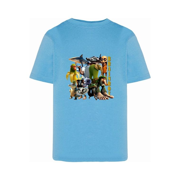 T-shirt chłopięcy, niebieski, Tup Tup