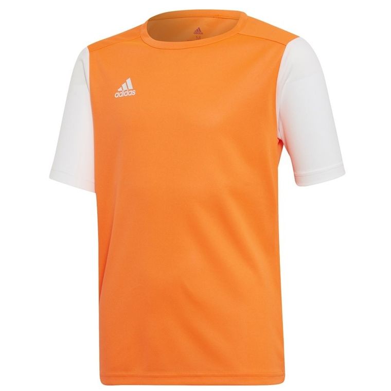 T-shirt chłopięcy, pomarańczowy, Adidas