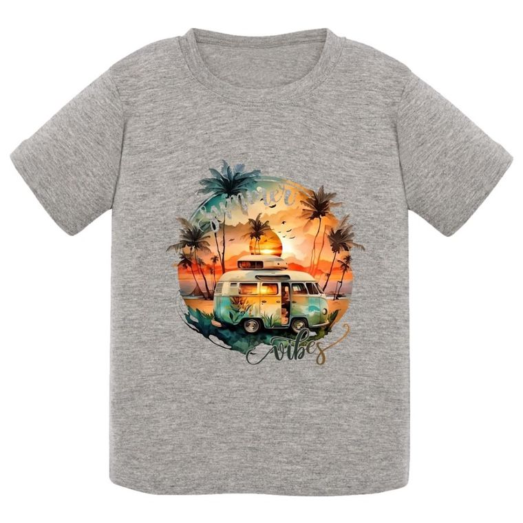 T-shirt chłopięcy, szary, Tup Tup