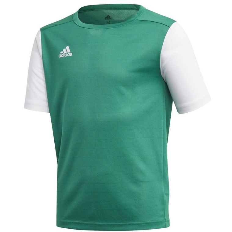 T-shirt chłopięcy, zielony, Adidas