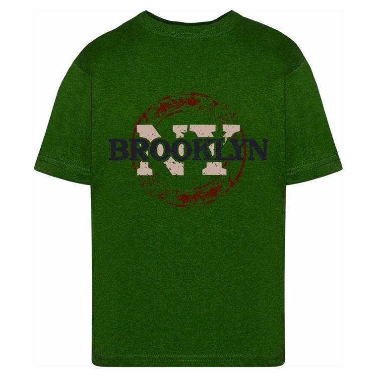 T-shirt chłopięcy, zielony, Tup Tup