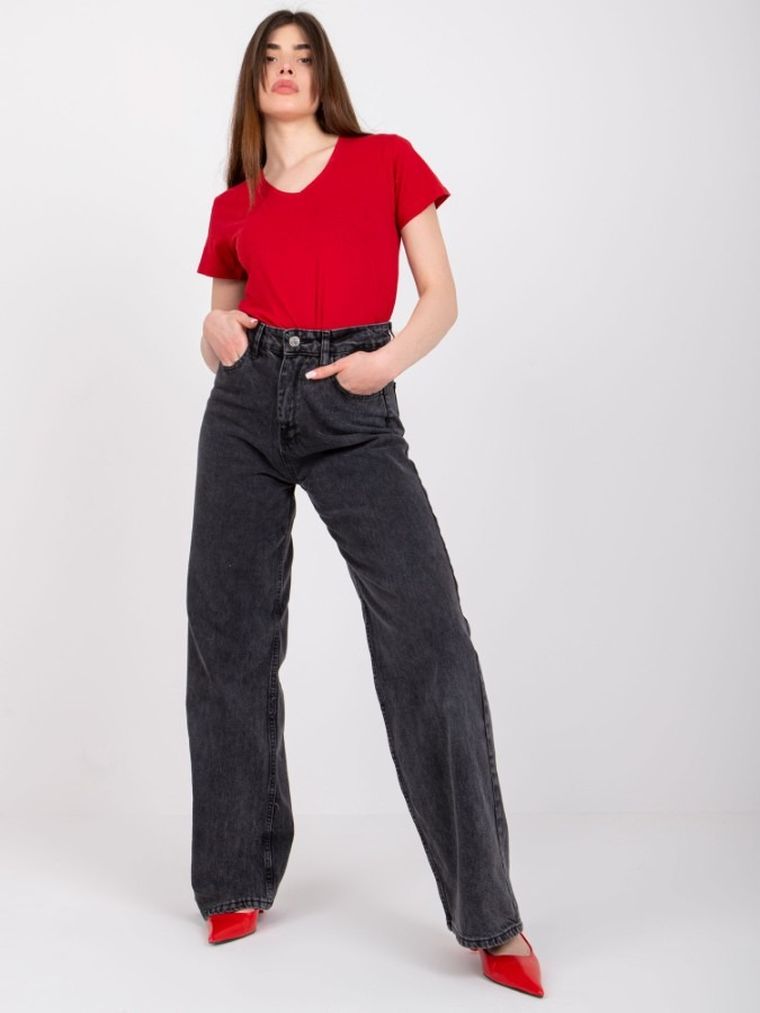 T-shirt damski, czerwony, Mayflies