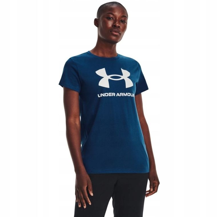 T-shirt damski, granatowy, Under Armour