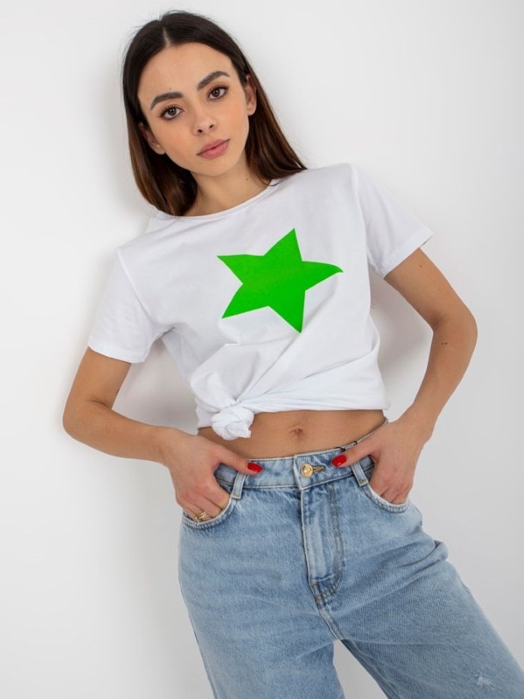 T-shirt damski, mix, Basic Feel Good