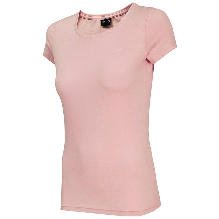 T-shirt damski, różowy, 4F