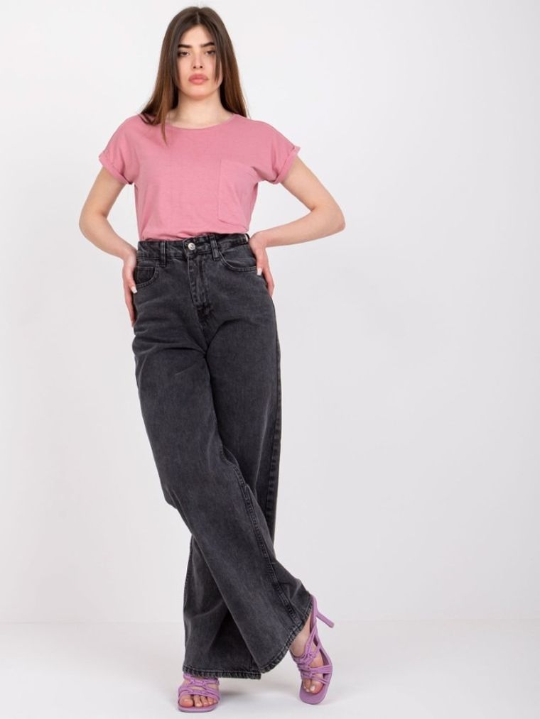 T-shirt damski, różowy, Mayflies