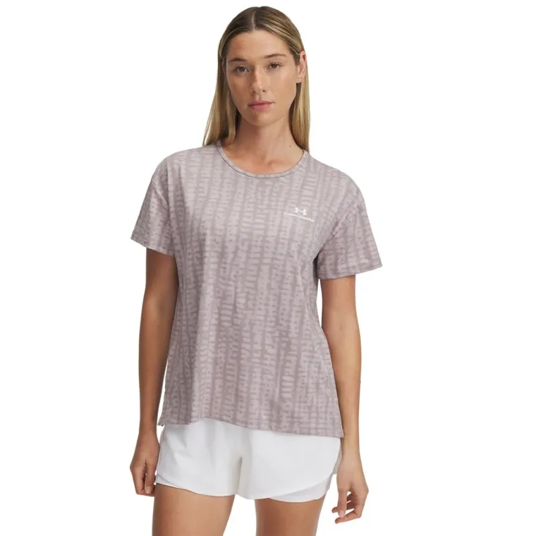 T-shirt damski, szary, Under Armour