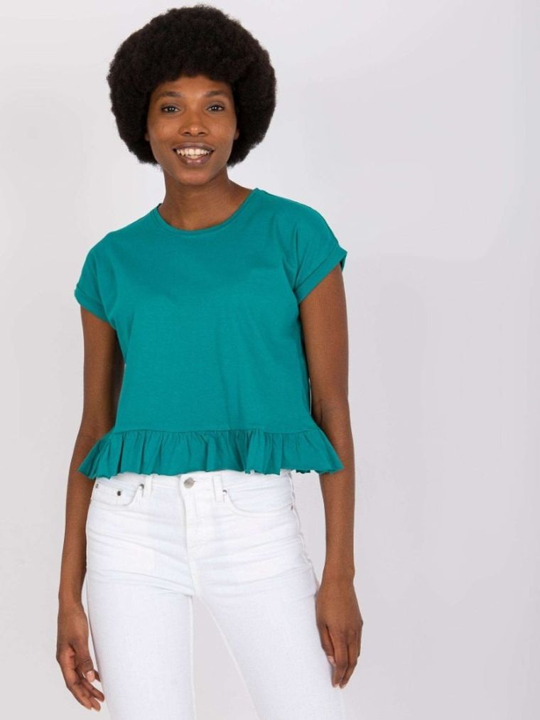 T-shirt damski, zielony, Mayflies