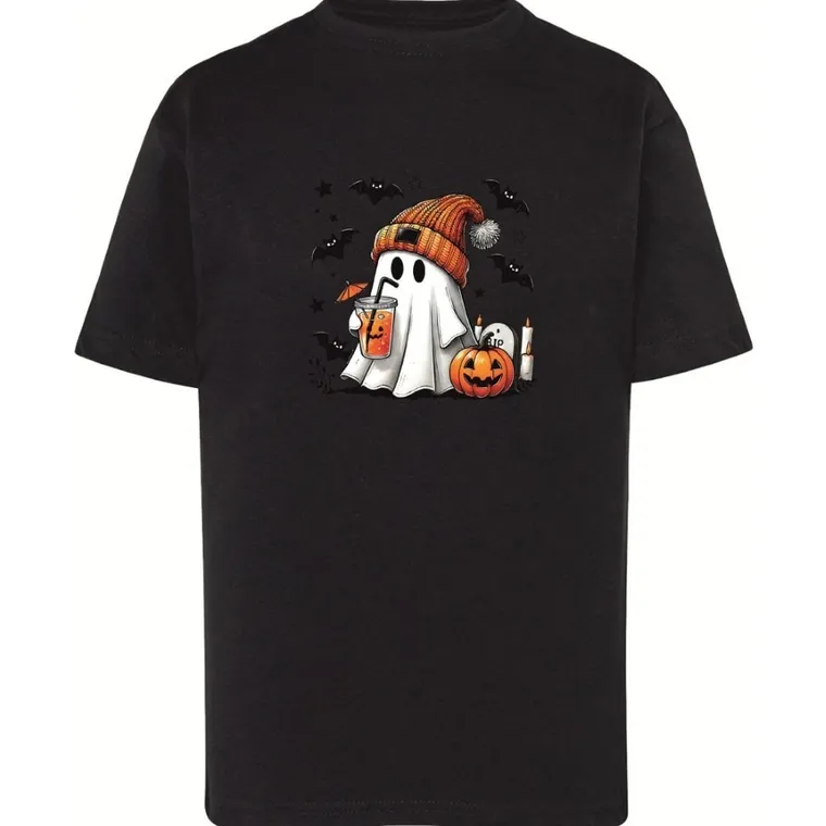 T-shirt dziecięcy, czarny, Tup Tup