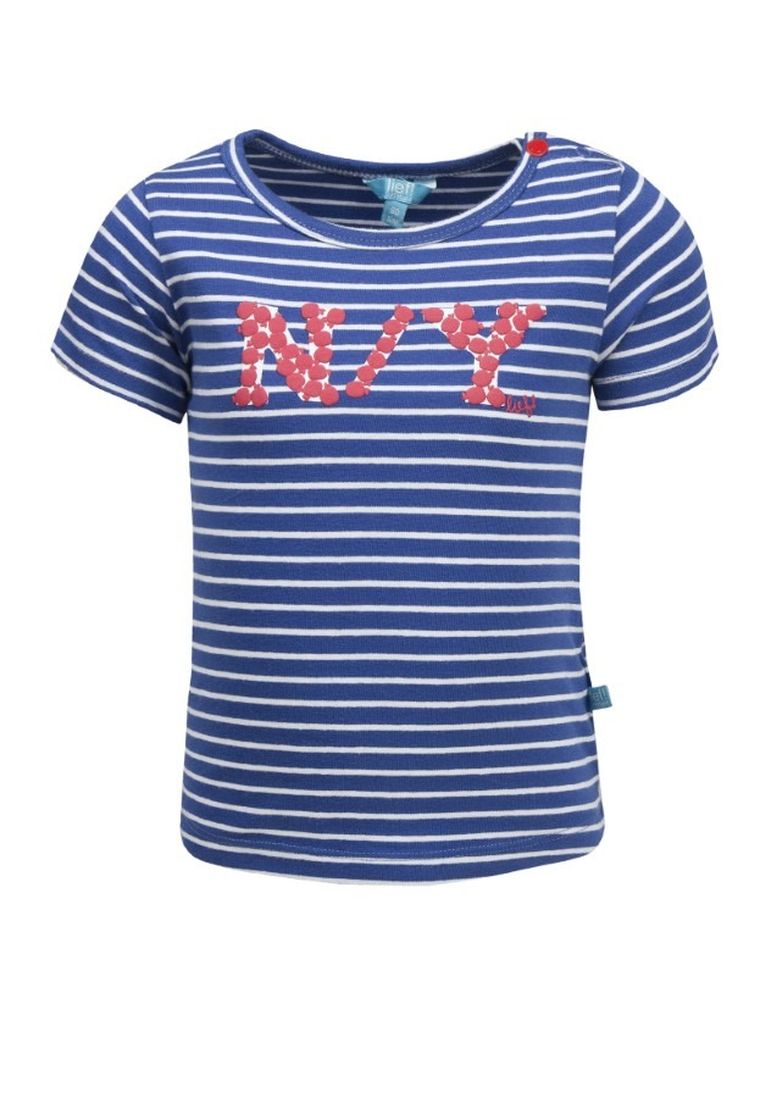 T-shirt dziewczęcy, niebieski, Lief