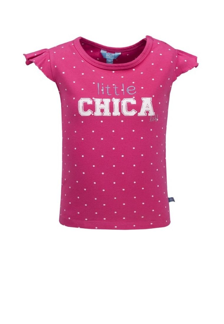 T-shirt dziewczęcy, różowy, Lief
