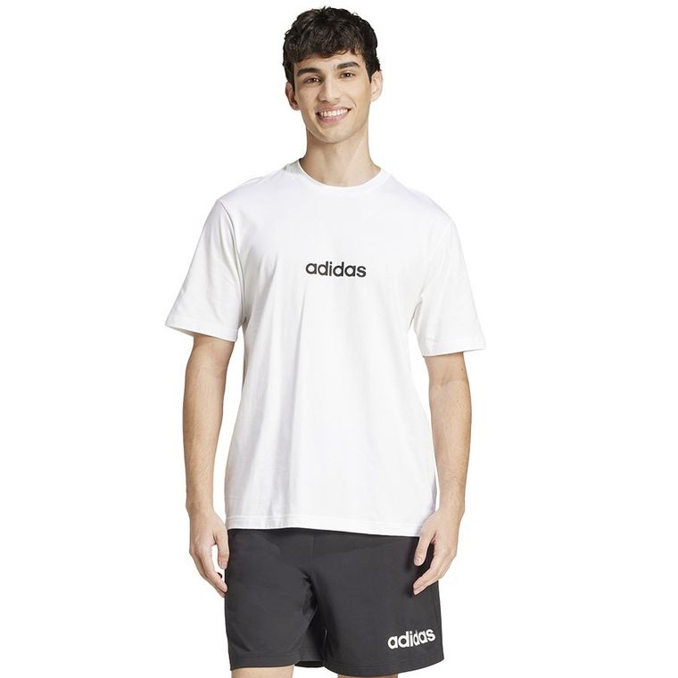 T-shirt męski, biały, Adidas