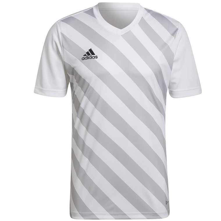T-shirt męski, biały, Adidas Entrada 22 GFX JSY