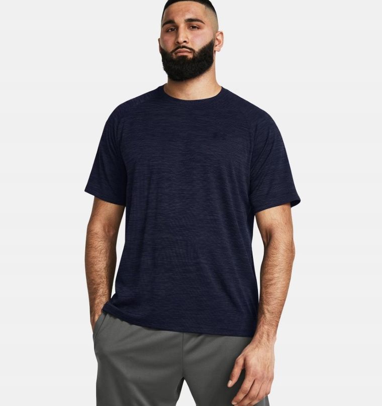 T-shirt męski, czarny, Under Armour