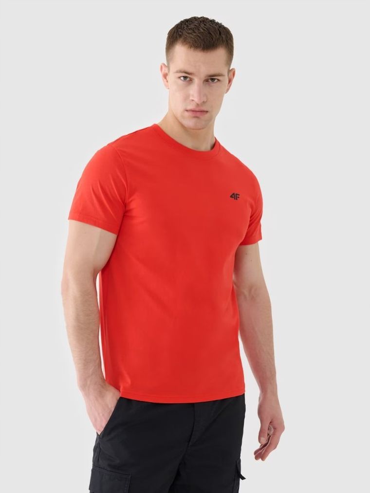 T-shirt męski, czerwony, 4F
