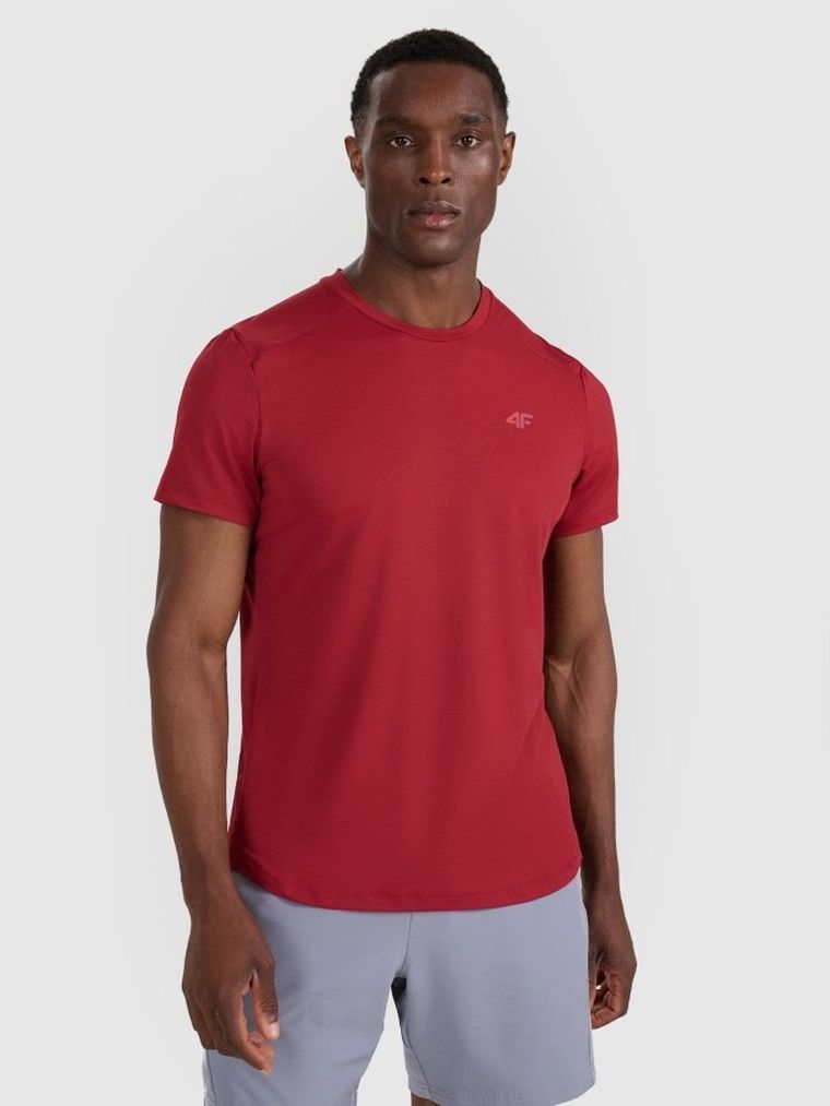 T-shirt męski, czerwony, 4F