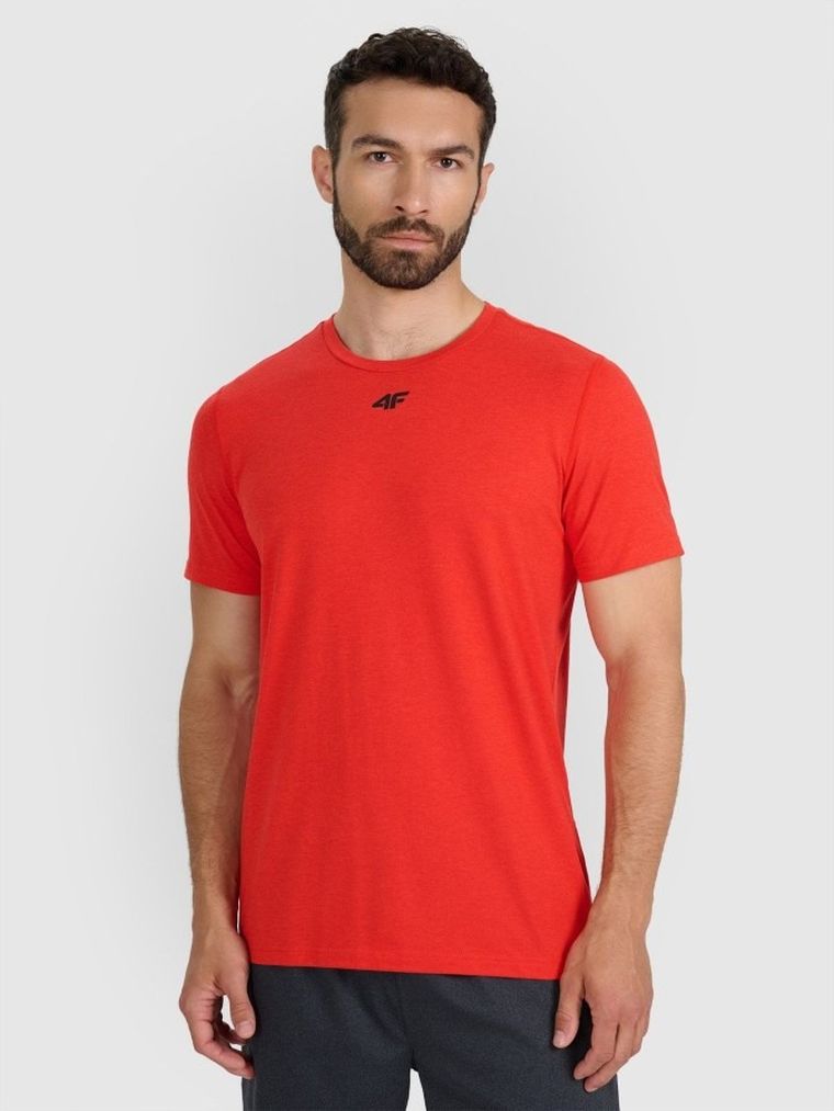 T-shirt męski, czerwony, 4F
