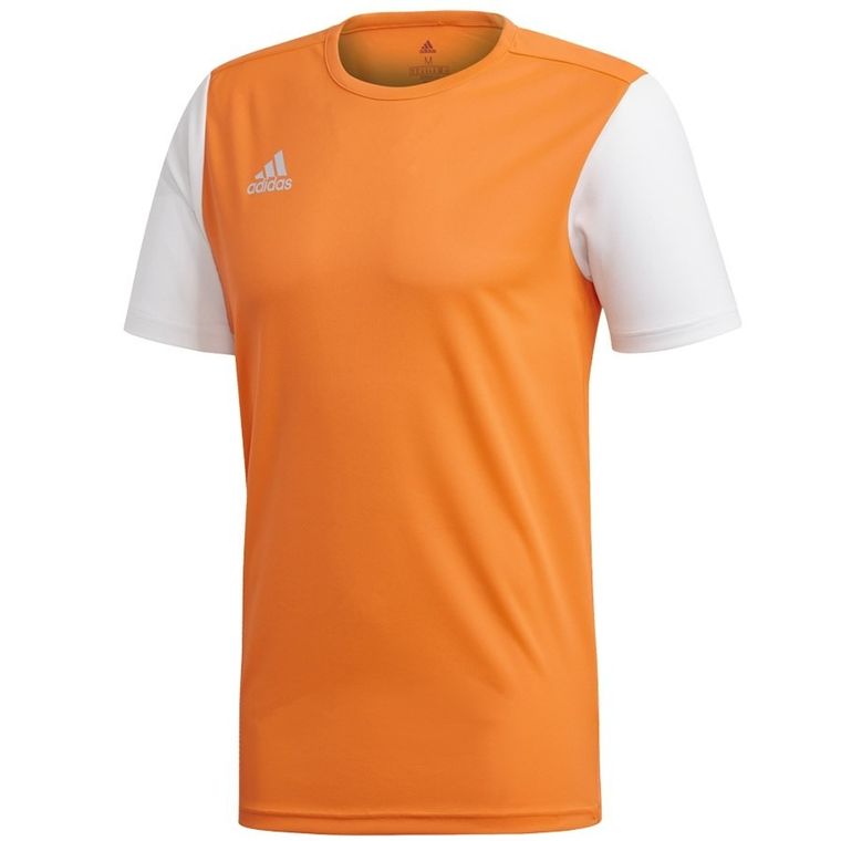 T-shirt męski, pomarańczowy, Adidas