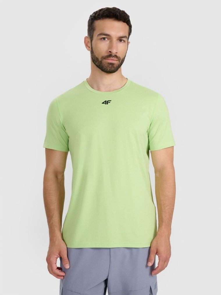 T-shirt męski, zielony, 4F