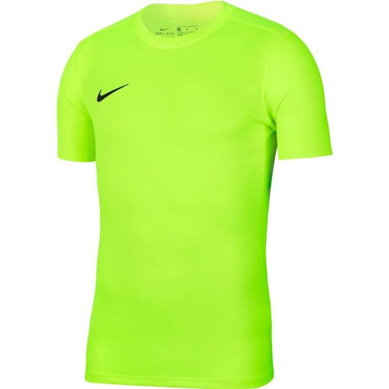 T-shirt męski, zielony fluo, Nike