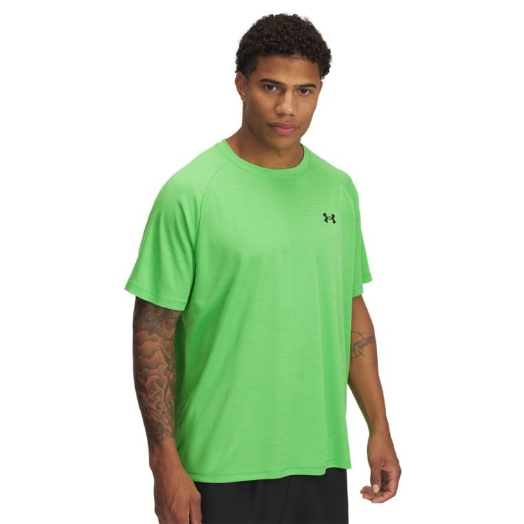 T-shirt męski, zielony, Under Armour