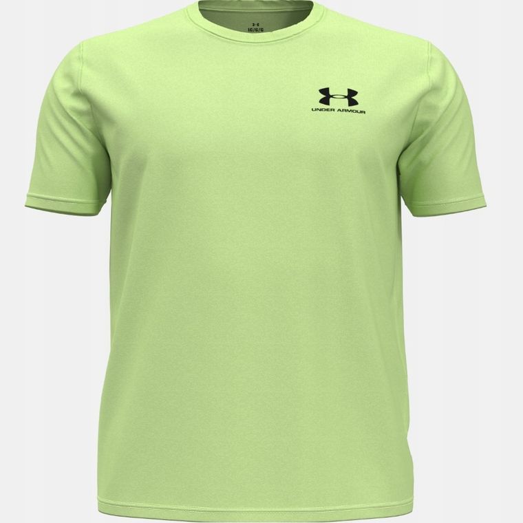 T-shirt męski, zielony, Under Armour