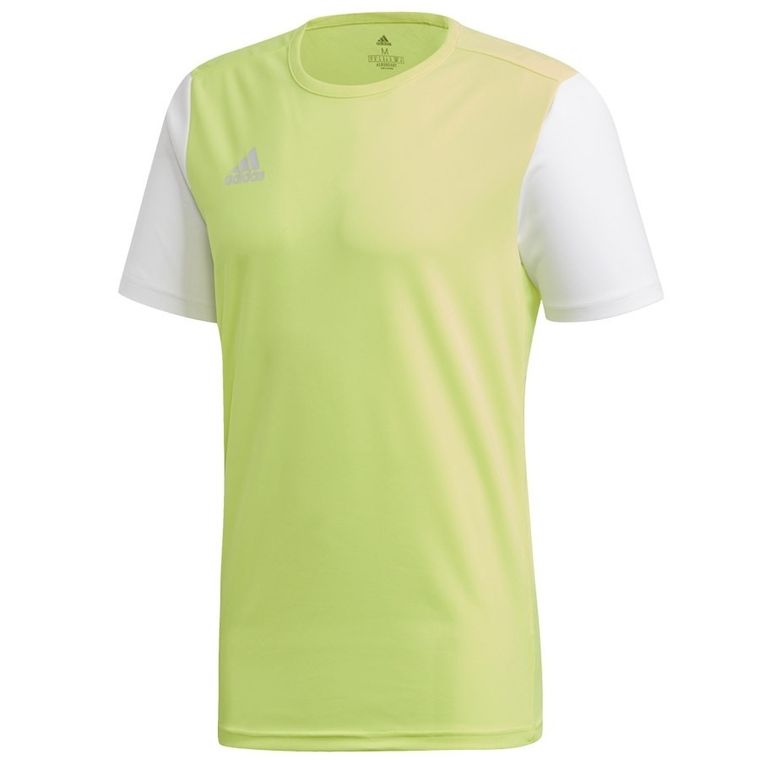 T-shirt męski, żółty, Adidas