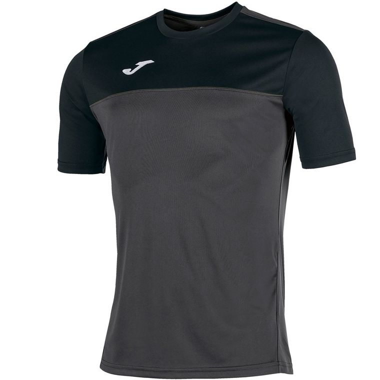 T-shirt piłkarski męski, szary, Joma Winner