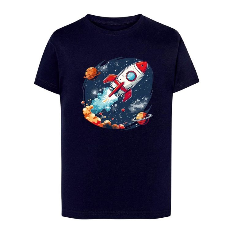 T-shity chłopięcy, granatowy, Tup Tup