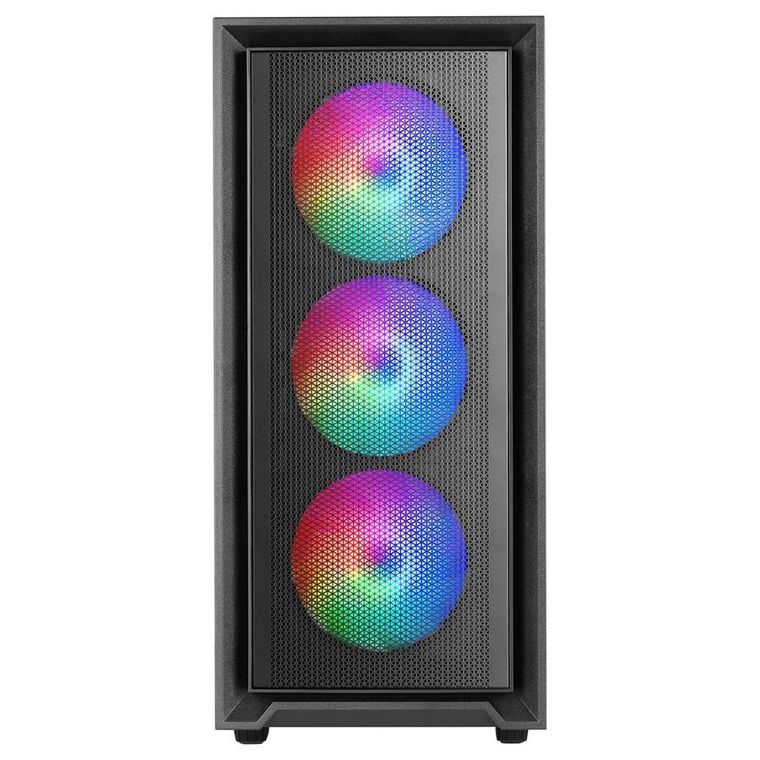 Tacens, Mars, obudowa komputerowa, MC-AIR BLACK ATX 4x FRGB fan