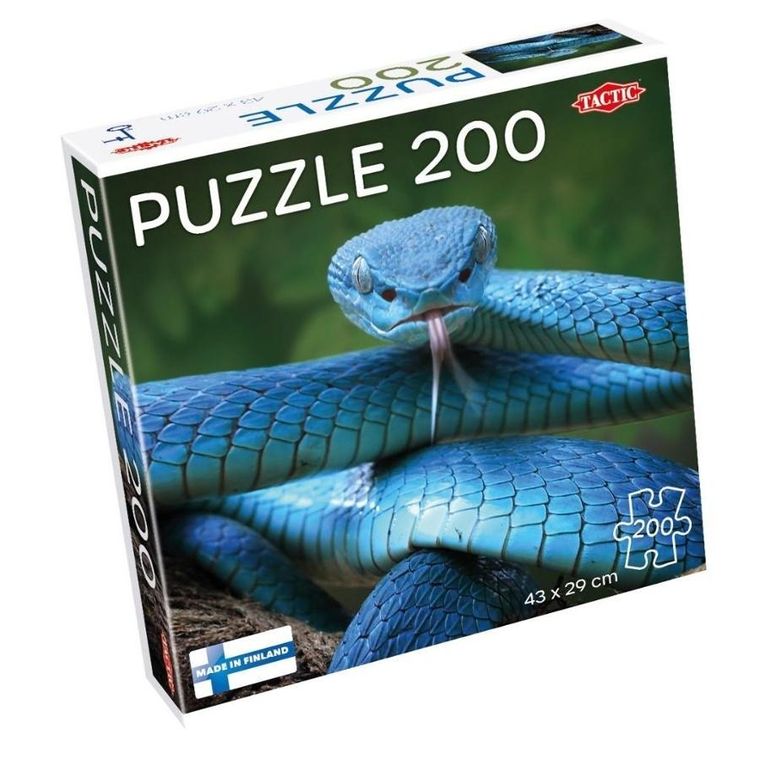 Tactic, Blue Viper Snake, puzzle, 200 elementów