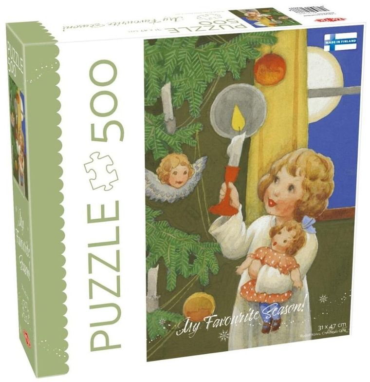 Tactic, Christmas Card, puzzle, 500 elementów