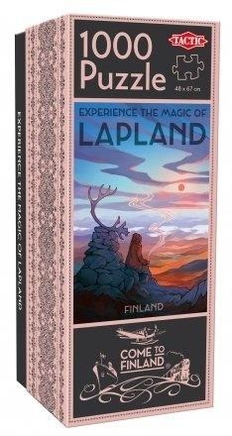 Tactic, Experience the magic of Lapland, puzzle, 1000 elementów