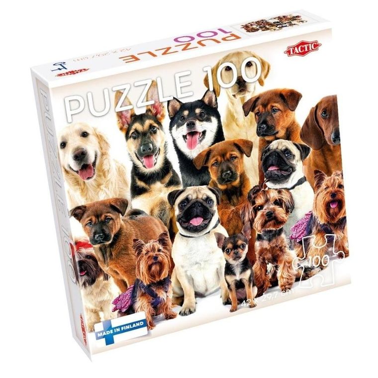 Tactic, Group of Cute Dogs, puzzle, 100 elementów