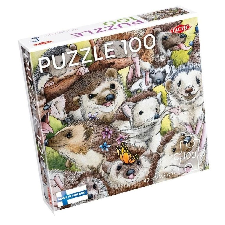 Tactic, Hedgehogs, puzzle, 100 elementów