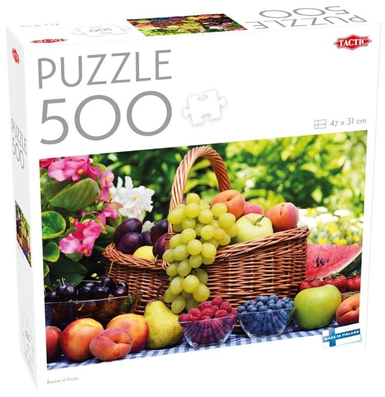 Tactic, Kosz Owoców, puzzle, 500 elementów