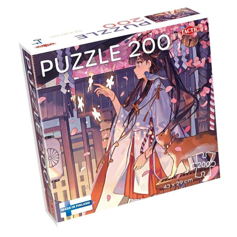 Tactic, Manga anime girl, puzzle, 200 elementów