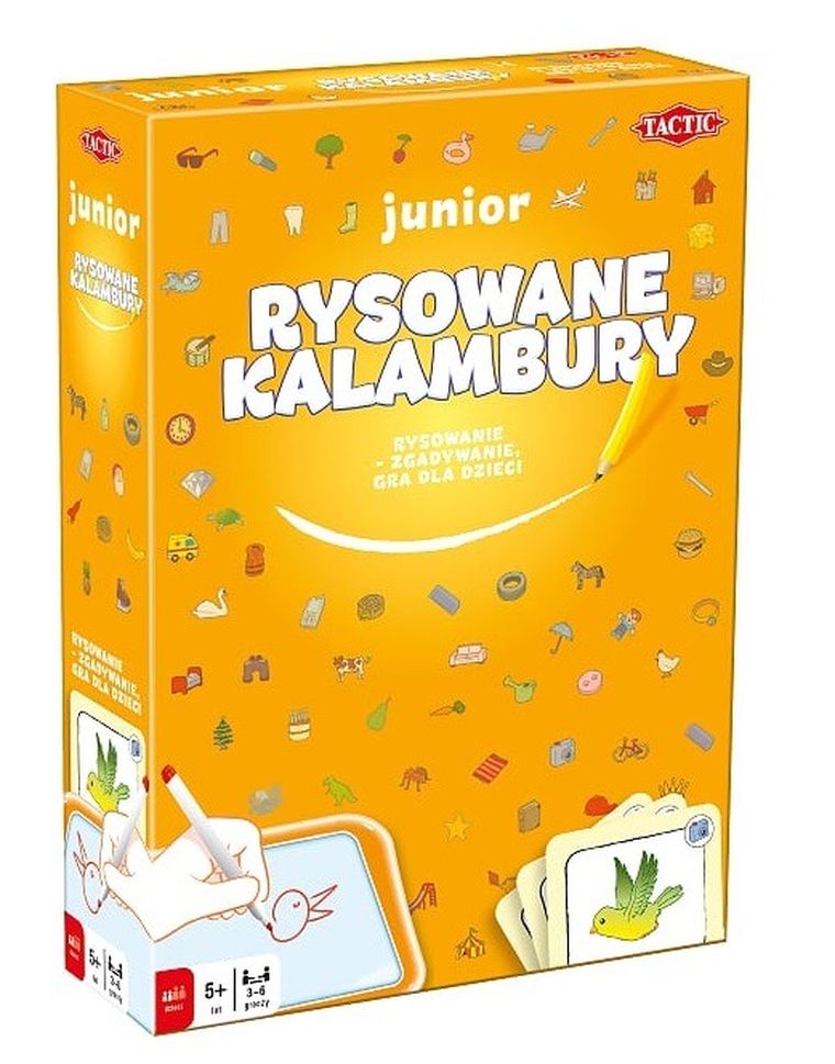 Tactic, Rysowane kalambury, junior, gra familijna