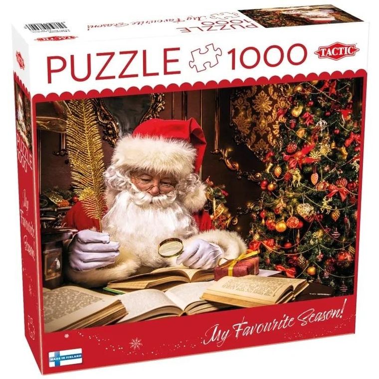 Tactic, Święty Mikołaj w swoim domu, puzzle, 1000 elementów