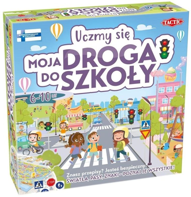 Tactic, Uczymy się, Moja droga do szkoły, gra edukacyjna
