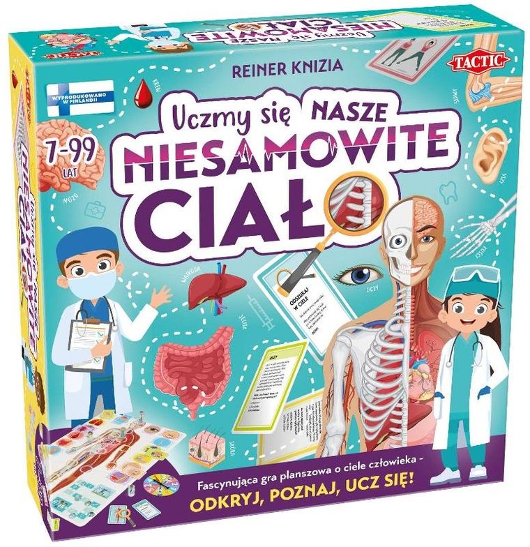 Tactic, Uczymy się, Nasze niesamowite ciało, gra edukacyjna