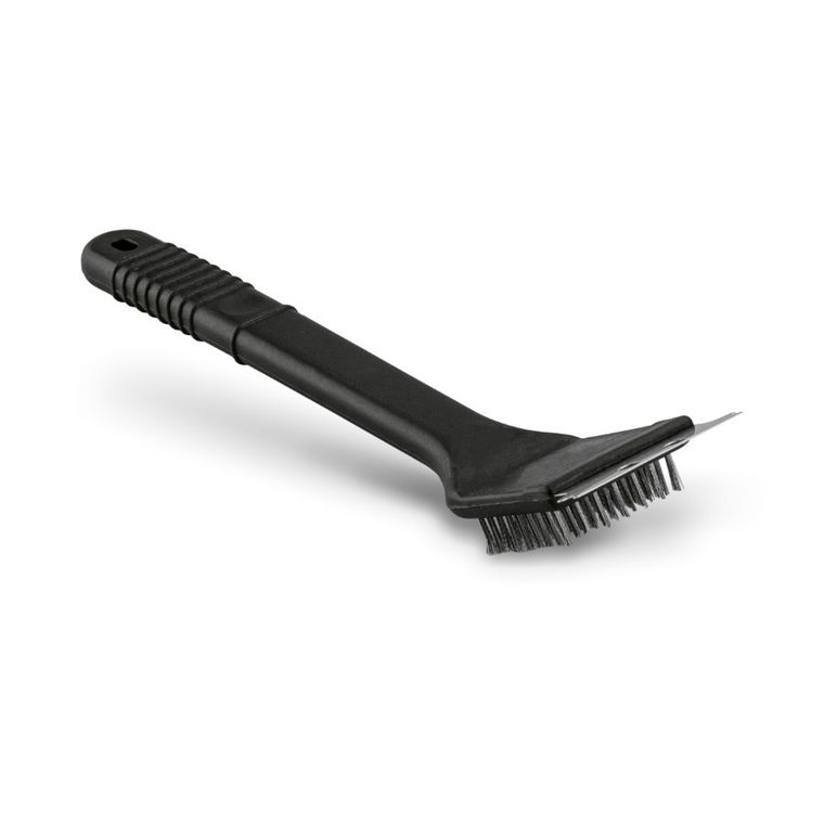 Tadar, BBQ, szczotka do grilla ze skrobakiem, 2w1, czarna