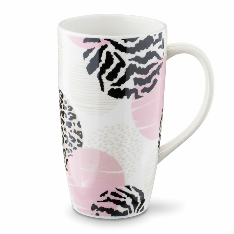 Tadar, Eli, kubek porcelanowy do kawy i herbaty, Tier, 600 ml