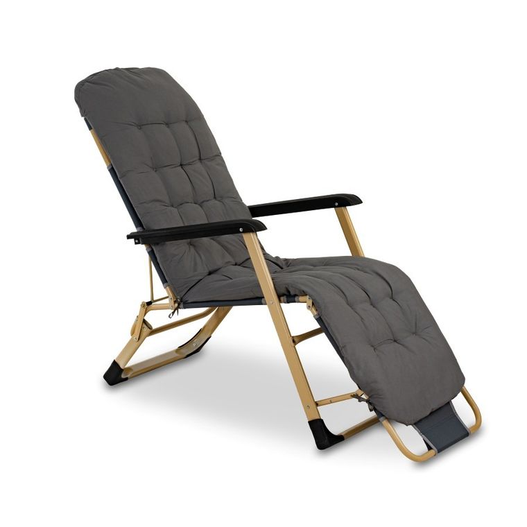 Tadar, fotel/leżak ogrodowy, z poduszką, 178-60-92 cm