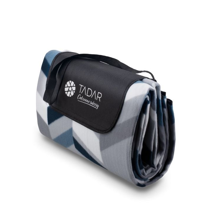 Tadar, koc piknikowy z izolacją, polarowy, 200-200 cm