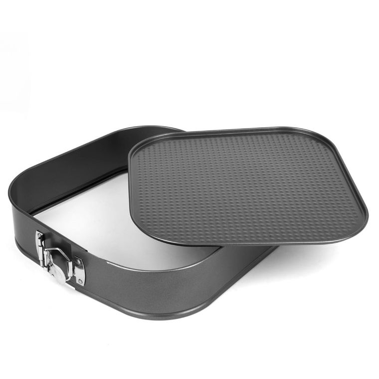 Tadar, kwadratowa tortownica stalowa, 28 cm, non-stick