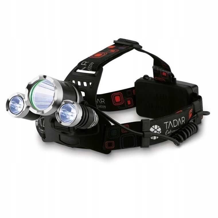 Tadar, latarka czołowa, 3 led