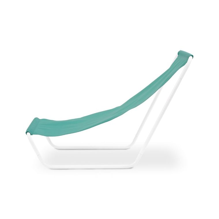 Tadar, leżak ogrodowy, składany, turkus