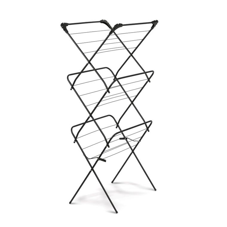 Tadar, Marry Black III, suszarka balkonowa, 3-poziomowa, 63-43-136 cm