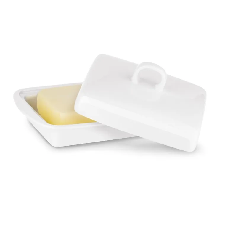 Tadar, maselnica ceramiczna, biala, 16,5-12,4-2,5 cm